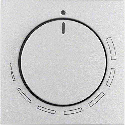 Berker 11371424 Zentralstück mit Regulierknopf für Drehzahlsteller S.1/B.3/B.7 alu, matt Mesch Shop Berker 11371424 Zentralstück mit Regulierknopf für Drehzahlsteller S.1/B.3/B.7 alu, matt Mesch Shop